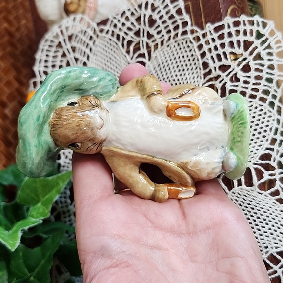 👉*VINTAGE* BESWICK BEATRIX POTTER BENJAMIN BUNNY FIGURE 1948 ~EXCELLENT COND! - Picture 6 of 6